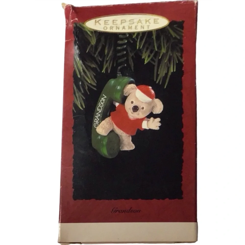 Hallmark 1993 “Grandson” Christmas Ornament